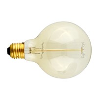 Vintage Vetro 40W 220V G95ST  E27 Globe Edison Bulb Lamp Incandescent Bulbs Tungsten Filament Luminaria Light