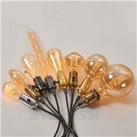 Edison Light Retro Vintage Bulb Incandescent ST64 G80 Filament Bulb Squirrel-cage Carbon Lamp Edison Lighting For Pendant
