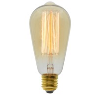 Incandescent Bulb E27 60W 220V ST64 Retro Edison Light Bulb For Bedroom Hotel Restaurant decoration