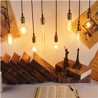 Vintage Edison Bulb Lamp E27 220V Lighting 40W G125 ST64 G80 Retro Decor For Pendant Light Chandelier Antique Incandescent Bulbs