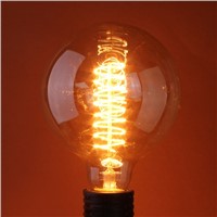 Lightinbox  E27 G95 40W Filament Light Bulb Vintage Retro Antique Style Edison Lamp 110/220V 2pcs/lot