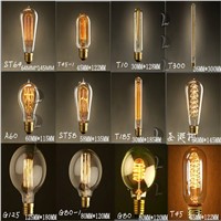 Lightinbox  Vintage  bulb Clear Glass Light Bulbs 3W/40W/60W E27 Bulbs incandescent Indoor/Outdoor Decoration Retro lights
