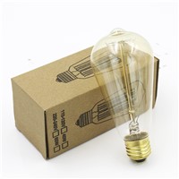 lightinbox 220V-240V Decorative Llight Bulb Filament Bulb Lighting Tubes Edison E27 Vintage Edison Bulb Incandescent Light Bulb