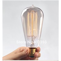 Lightinbox Retro Edison Bulbs Incandescent Light Vintage Squirrel Cage Carbon Filament Light