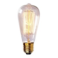 LightInBox Edison Filament Lamp Bulb E27 110V 220V Miniature Antique Bulb Edison Bombilla Vintage Edison Incandescent Light Bulb