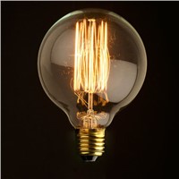 Lightinbox Vintage Vetro Tungsten Filament E27 Globe Edison Light Clear Bulb Lamp Replacement 40W 220V G95ST New