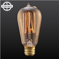 LightInBoxAntique Edison Bulb Decorate Pendant Light Wall Light Bulb For Living Room Edison Bulb ST64 Tungsten E27 Vintage Bulb