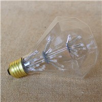 G95 G80 ST64 220V Retro Lamp Pyrotechnics Light Bulb Led Edison Filament Carbon Lamp Ampul Christmas Decorations For Home Light