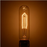 Handmade Edison Lamps Carbon Filament Clear Glass&amp;amp;#39;s Edison Retro Vintage Incandescent Bulb 40W/60W 220V E27 G95
