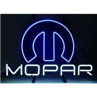 Business Custom NEON SIGN board For Fiat Chrysler Automobiles MOPAR REAL GLASS Tube BEER BAR PUB Club Shop Light Signs 16*16&amp;amp;quot;