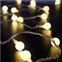 LED string bulbs RGB LED String Globe Lights 10meter 100 LED Bulbs multi Lighting Modes Perfect Lights for Party Christmas home