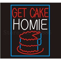 Custom Signage NEON SIGNS For Bar Get Cake Home  BAR PUB Signboard Display Decorate Store Shop Light Sign 24*20&amp;amp;quot;