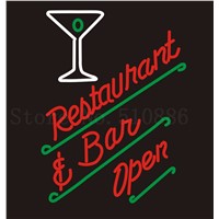 Custom Signage NEON SIGNS For Restaurant Bar Open Club BAR PUB Signboard Display Decorate Store Shop Light Sign 24*20&amp;amp;quot;
