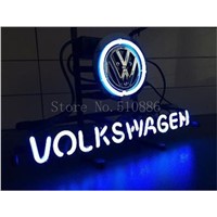 NEON SIGN For New VAG Volkswagen German VW automobile Signboard REAL GLASS BEER BAR PUB  display Shop Custom Light Signs 17*14&amp;amp;quot;