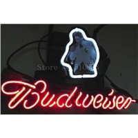 NEON SIGN board For Budweiser Elvis Presley King of Rock and Roll GLASS Tube BEER BAR PUB  store display Shop Light Signs 17*14&amp;amp;quot;