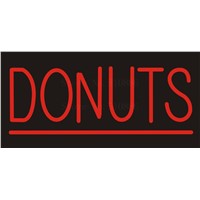 NEON SIGN For Donuts Bar cakes Cave  Real GLASS Tube Beer PUB Restaurant Signboard store display Shop Light Signs 17*14&amp;amp;quot;