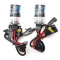 2 Stk.55W HID xenon lamp car bulb light lamp kit Headlight 12V DC (H3 30000K)