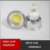 Dimmable MR16 GU5.3 COB LED Spotlight Light Bulbs 9W High Power CREE LED Lamps 12V