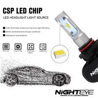 Nighteye H4 Automobile Light Bulbs H1 H7 9005 9006 8000LM White 6500k Auto Car Headlight LED Fog Lamp Light Head Lamp 12V