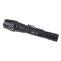 2*18650 High power XML-T6 LED Flash lights tactical outdoor torches 3000 LM super bright waterproof riding flashlight 8066