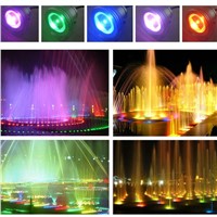 12v 10W RGB Led Underwater Light 1000LM Waterproof IP68 Fountain Pool Lamp Thick  Seiko Space Aluminium Adjustable Memory Effect