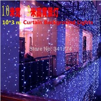 10*5m 1600 leds LED Landscape Holiday Lighting Christmas Curtain Chandelier Garland for Garden Holiday Wedding KTV Bar Luminaria