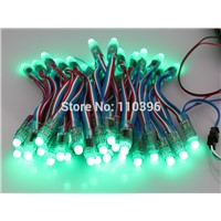 5v 12mm digital rgb waterproof smart ws2801 led pixel module;50 node pixel string light ip68 ws2801 pixel module