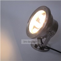 12V 9W LED underwater lighting IP68 Waterproof  Swimming Pool LED Light Bridgelux 45mil Outdoor Lamp free ship 10pcs