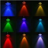 5pcs/lot  RGB Aquarium LED Underwater  Pool Light  Lamp Convex Lens energy saving 10W 12V  led outdoor  lighting