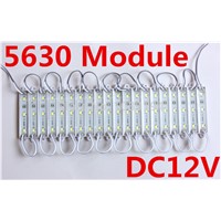 led pixel module 20pcs/lot 5630 3 LED Modules white module Waterproof IP68 DC12V shipping free