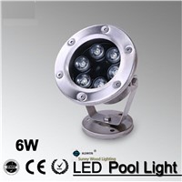 IP68 LED fountain light pool light, underwater light, piscina light forswimming pool ,landscape spot lamp6W 12V AC