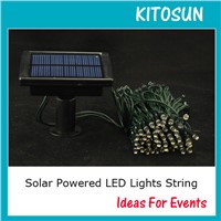 KITOSUN high quality 100 LED Solar Fairy Lights Outdoor Garden Light Christmas Led String Light