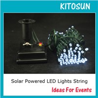 China Wholesale 2pcs/Lot super white warm color Fast Shipping Battery Operated Solar Led Garden String Light For Bushes Decor