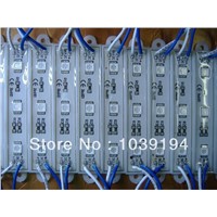 200pcs 5050 3 LED Modules Yellow/Green/Red/Blue/White/Warm White Waterproof IP68 DC12V Free Ship