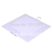 Wholesale  100pcs Super Bright   18W Square LED Panel Light Cool White/Warm White AC85-265V