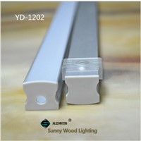 10pcs/lot  led aluminium profile,led channel ,bar housing  for 12mm PCB board  led bar light