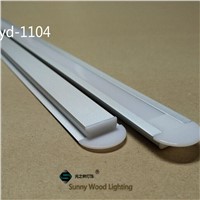 10pcs/lot  led aluminium profile ,embedded led channel for 11mm PCB board  led bar light,YD-1104