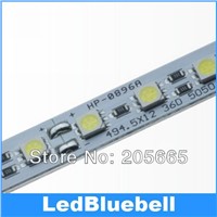 SMD5050 72pcs/meter,  aluminum plate lights with super bright lighting desk lamp board rigid lights, 12V Input