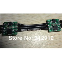 Black DC12V WS2811 led 5050 SMD pixel node;100pcs a string;black wires;4.5cm wire spacing