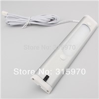 Free shipment NEW Pretty LED Puck Light IR Sensor Switch Light 3014SMD 12leds 2.2W White Warm White Acrylic and Aluminum