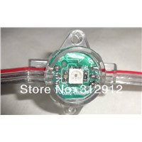 DC5V WS2812(6pin) full color led pixel light;.16.8mm diameter,IP66;one 5050 RGB LED with WS2811 chipset built-in as one pixel