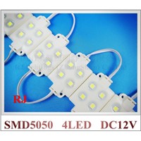 super quality high bright injection LED module waterproof LED backlight 5050 LED pixel modules DC12V  IP66 best price