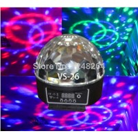 Mini LED Stage Light RGB Crystal Magic Ball Effect light DMX 512 Control Pannel Disco DJ Party Stage Lighting