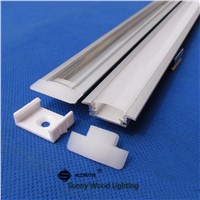 20meters/10pcs of 2meter/pc aluminum profile for led strip,2m led bar light with 5050 strip, built in 12mm pcb channel