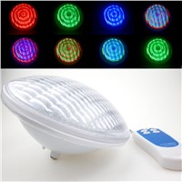 24W Par 56 IP68 RGB LED Underwater Swimming Pool Light Waterproof 12V AC Fountain piscina Lampada 12 Volts Par56 351leds CE ROSH