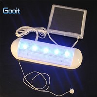 Hot Sale 5 LED Outdoor Solar Powered Panel Garden Path Wall Shed Fence Yard Light Lamp  Eaves Fence Yard Work Light Lamp