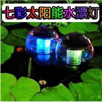 2x LED Solar Light Power Garden Christmas Party Water Floating Waterproof Pool Lamps Colorful Pond Ball luminaria  solar