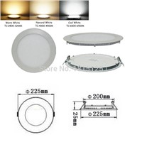 High Quality Lumens Dimmable18w Led Panel Lights round led Recessed Ceiling Light  Wholesale AC85-265V led Downlight