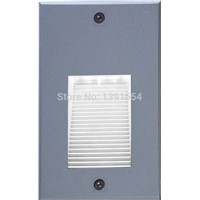 High Quality 6pcs/lot AC85-265V 3W IP65 Outdoor LED Wall Recessed Light ,LED stair Light