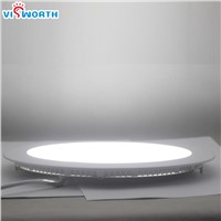 Ulter thin Round suspended 8 inch led panel light 24W LED spot led lamp AC220v 230v 240v led smd2835 90pcs leds bulb